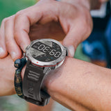 G102 Outdoor Smart Watches for Men Bluetooth Call Fitness Tracker Military Watch Waterproof Sports Watch for Men