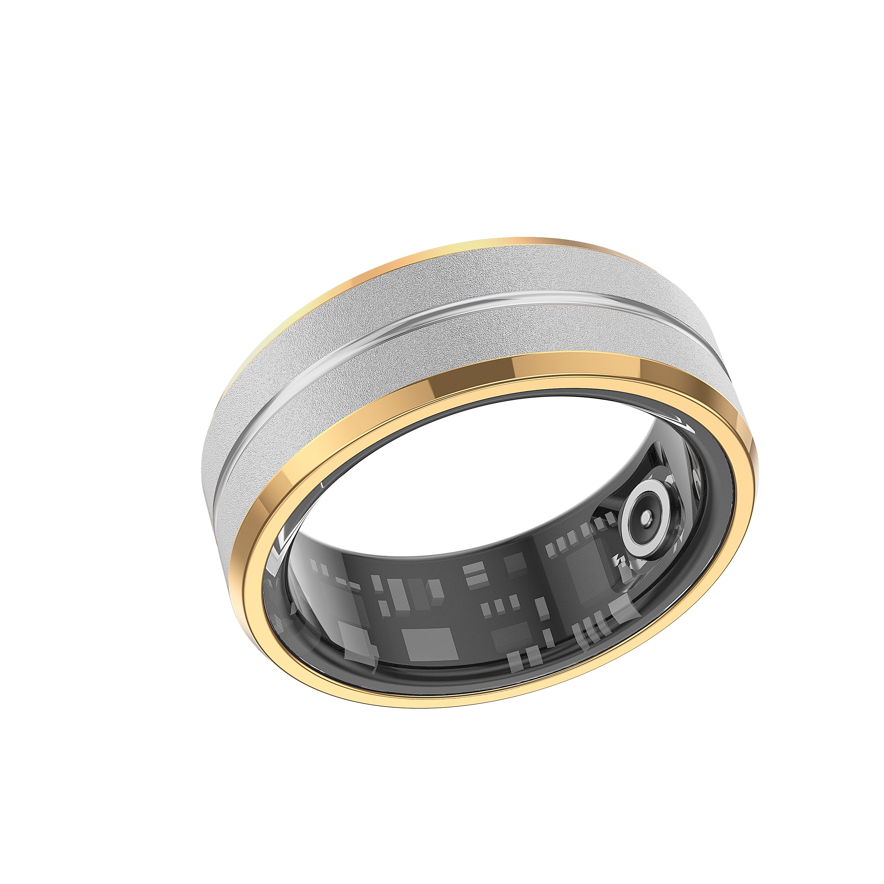 RS01 Smart Ring Fitness Tracker Health Rings Heart Rate Monitor Sleep Tracker Blood Oxygen Pedometer Step Counter Calories Waterproof Fitness Rings for Men Women