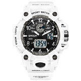 Findtime Women’s Digital Watch Waterproof Sport Watch Analog Wristwatch Military Tactical Watches LED Luminous Alarm Stopwatch Dual Time Wrist Watches