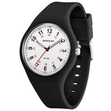 Findtime Watches for Women Ladies Jelly Casual Simple Nurse Easy to Read Arabic Numerals Girls Womens-3253
