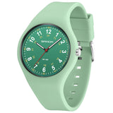 Findtime Watches for Women Ladies Jelly Casual Simple Nurse Easy to Read Arabic Numerals Girls Womens-3253