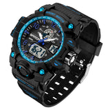 Findtime Women’s Digital Watch Waterproof Sport Watch Analog Wristwatch Military Tactical Watches LED Luminous Alarm Stopwatch Dual Time Wrist Watches