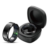 R99 Smart Ring for Men Women Health Rings Heart Rate Sleep Monitor Step Counter Pedometer Sports Ring Fashion Fitness Tracker Ring with Charging Case