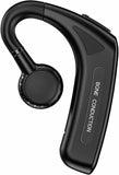 Open Ear Headphones Bluetooth Single Bone Conduction Wireless Earbuds with Earhooks Microphone Earphones Waterproof Long Battery Life Earpiece for Workout Sports Running Android iOS Non Ear Plug