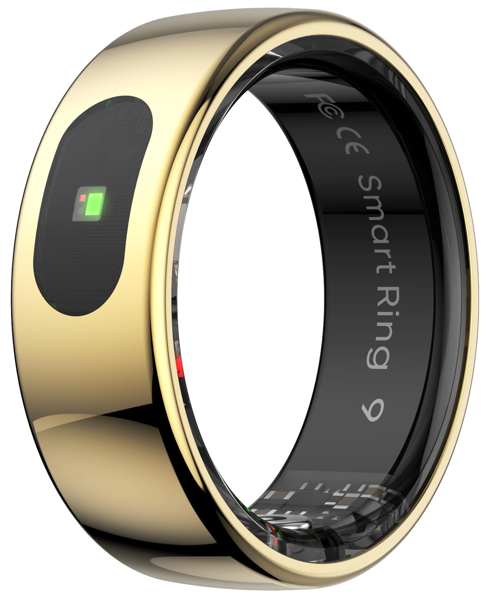 Smart Ring for Men Women Smart Ring Sleep Tracker SNS Notification Fitness Tracker Gesture Control Pedometer Calories Step Counter Compatible with iOS Android
