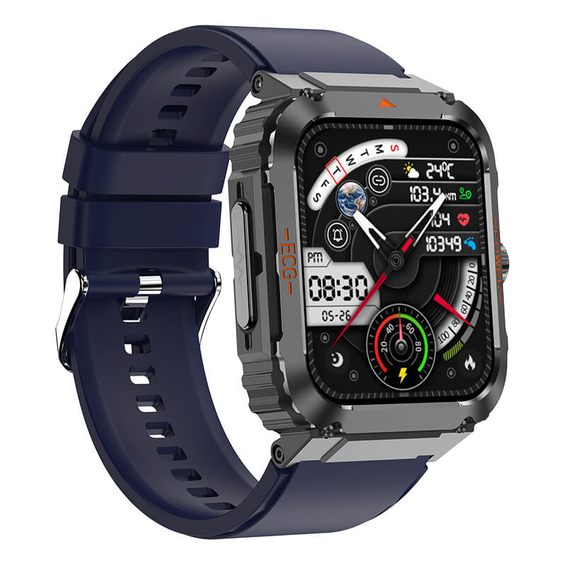 Findtime Smartwatch S63 Blue Rubber