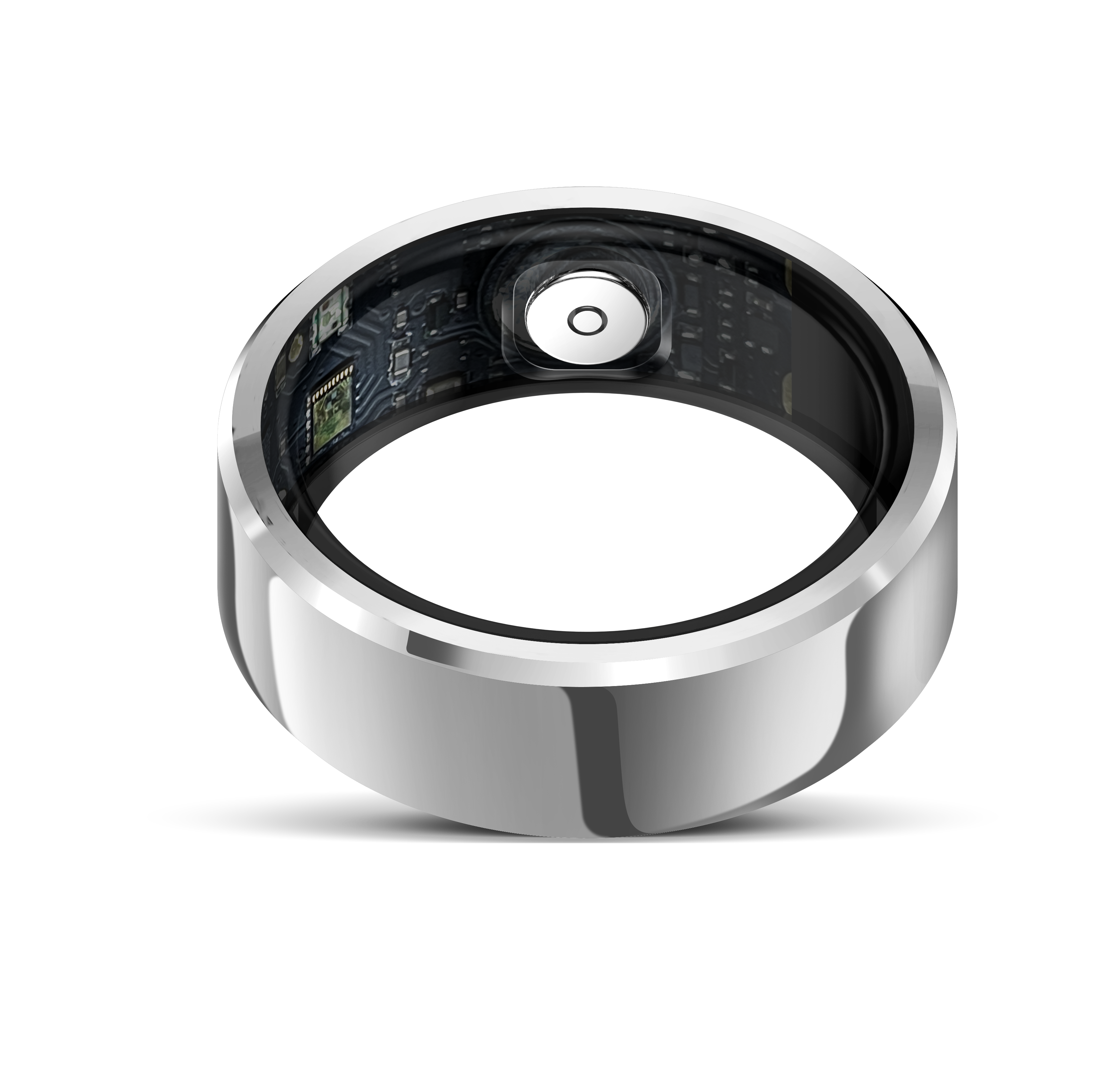 R6 Smart Ring Heart Rate Monitor Blood Pressure Ring Sleep Tracker Health Ring Pedometer Step Counter Calories Waterproof Fitness Rings for Women Men