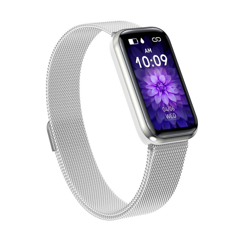 Findtime Fitness Tracker Pro 3 Silver Milanese