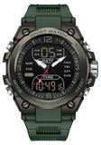 Findtime Men's Digital Watch Sports Waterproof Watches Military Stopwatch Alarm Mens Wristwatch for Running Swimming Watch Big Face Analog Watch
