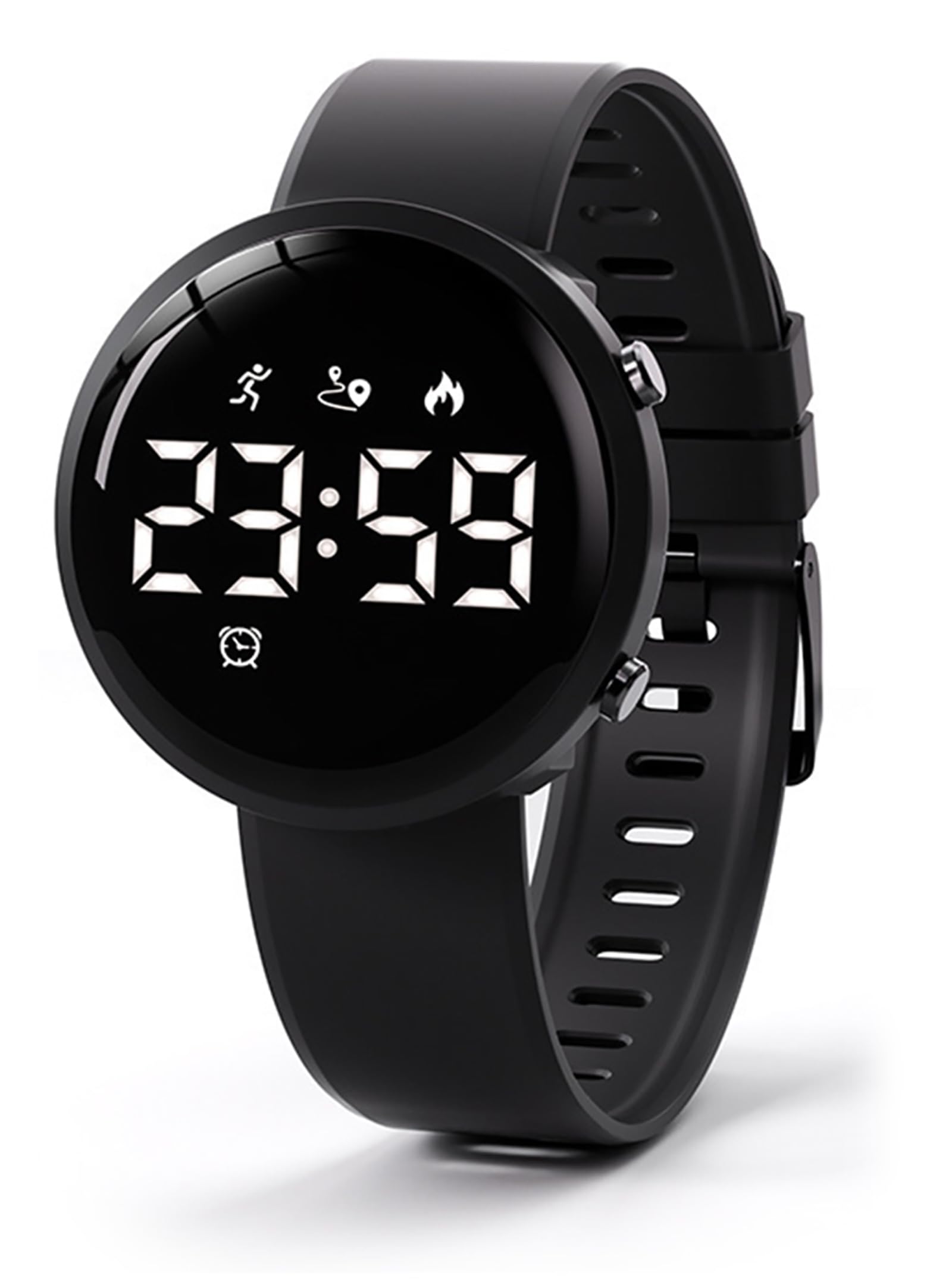 Fitness Tracker Watch with Step Counter Calorie Waterproof Pedometer Vibrating Alarm Digital Watches for Men Women Running Walking Workouts(NO APP)