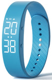Smart Watch for Men Women Digital Watch Fitness Tracker Band Sleep Monitor Activity Tracker Calorie Distance Step Counter Vibrating Alarm Clock Waterproof LED Backlight USB Charging NO APP