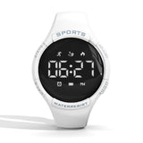 T5GL Womens Fitness Tracker Pedometer Watch Step Counter Calorie Distance 5ATM Waterproof Teens Watch Alarm Digital Ladies Fitness Watch Sport Girls