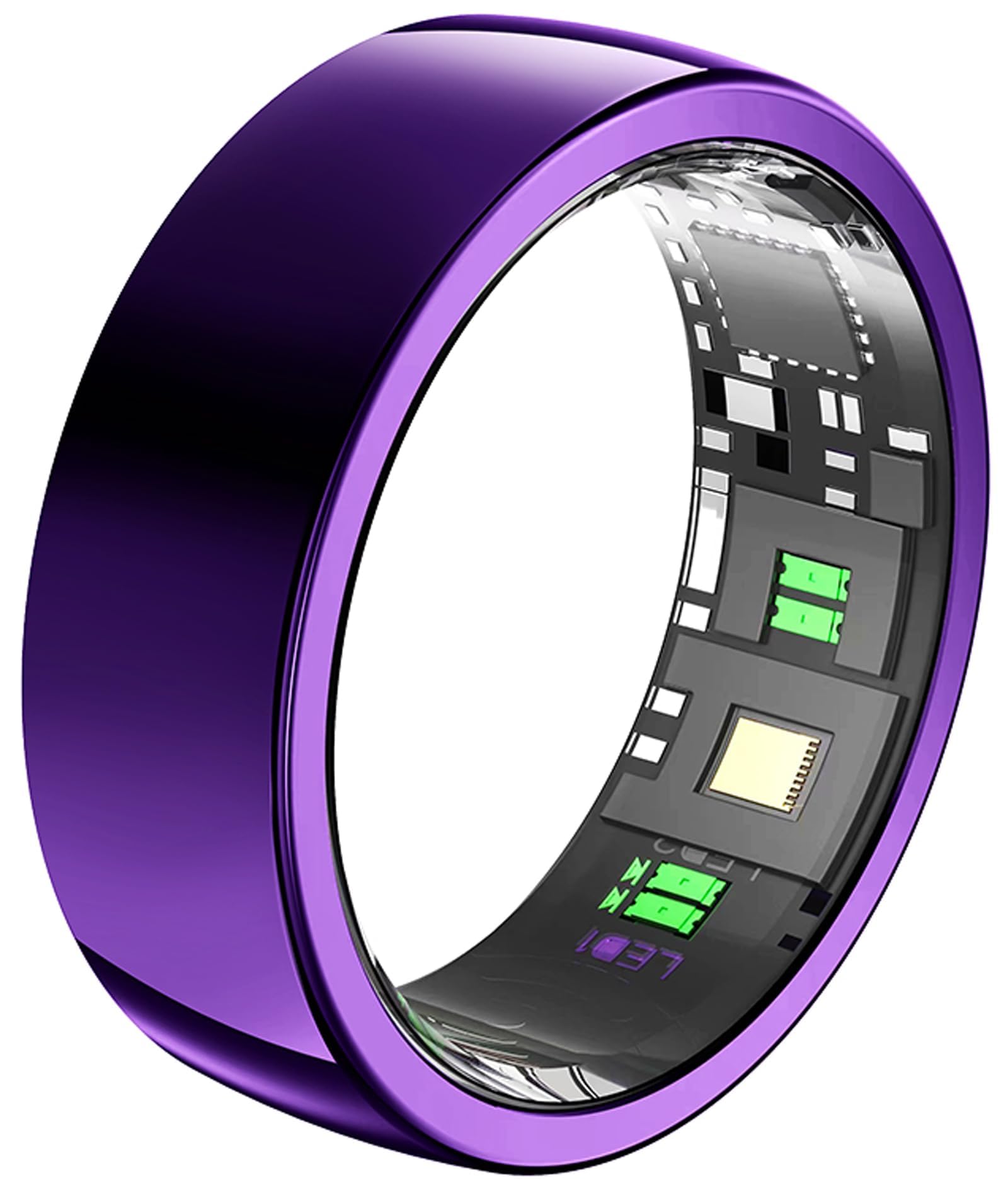 PX01 Smart Ring Fitness Tracker Heart Rate Monitor Sleep Tracker Fitness Rings Pedometer Calories Step Counter Sport Waterproof Health Smart Rings for Women Men