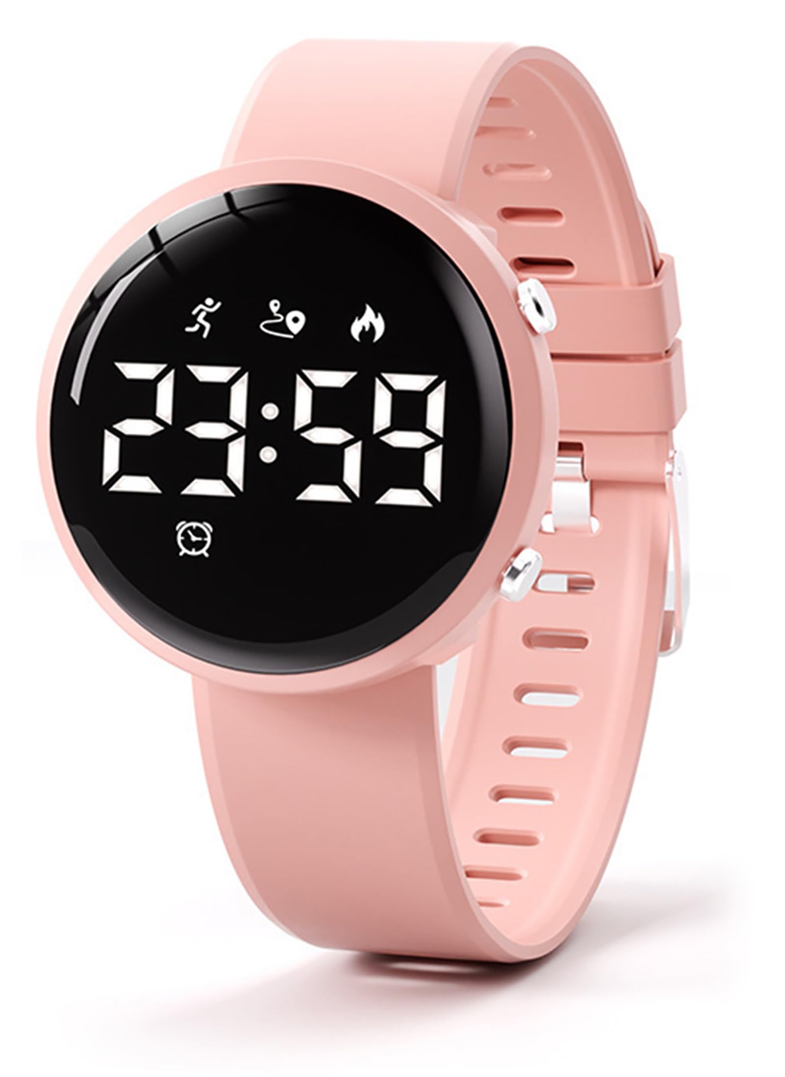 Fitness Tracker Watch with Step Counter Calorie Waterproof Pedometer Vibrating Alarm Digital Watches for Men Women Running Walking Workouts(NO APP)