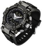 Findtime Digital Watches for Men Tactical Sports 5ATM Waterproof Watch Digital Large Face LED Backlight Wristwatch-3186