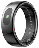 Smart Ring for Men Women Smart Ring Sleep Tracker SNS Notification Fitness Tracker Gesture Control Pedometer Calories Step Counter Compatible with iOS Android