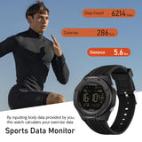 Findtime Mens Sports Watch - Military, Tactical & Digital Watches for Men, Waterproof, Pedometer, Step Counter for Calories, Distance