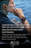 Smart Watches for Men with Wireless Earbuds Waterproof Men Watches HiFi Headphones Blood Pressure Monitor Heart Rate Monitor Sleep Tracker Bluetooth Call Fitness Tracker Step Counter for iOS Android