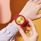 Findtime Ladies Watches Waterproof Watches for Women Soft Silicone Strap  Simple Watch  Nurse Watch with Secondhand -6186