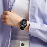 Findtime Watches for Women Jelly Series Waterproof 5ATM Easy to Read Watch Silicone Strap Fashion Sports Quartz Wristwatch