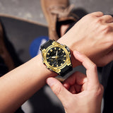 Findtime Mens Watches Military Tactical Watch for Men Digital Sports Electronics Relojes para Hombres Outdoor Stopwatch Waterproof Large Face Dual Dial Time Blue