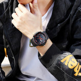 Findtime Military Sports Watches for Men Reloj Digital Para Hombre Big Face Men's Work Watch Heavy Duty Rugged Survival Stopwatch Waterproof