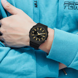 Findtime Black Unisex Watches Digital, Watches for Men Women Waterproof Sports Electronic Men's Wristwatches