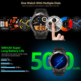 GPS Smart Watch Running Watches, Military Smart Watches with Bluetooth Call Heart Rate Monitor Pedometer Step Counter, Barometer Altitude Compass Smartwatches