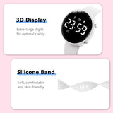 Fitness Tracker Watch with Step Counter Calorie Waterproof Pedometer Vibrating Alarm Digital Watches for Men Women Running Walking Workouts(NO APP)