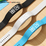 Smart Watch for Men Women Digital Watch Fitness Tracker Band Sleep Monitor Activity Tracker Calorie Distance Step Counter Vibrating Alarm Clock Waterproof LED Backlight USB Charging NO APP