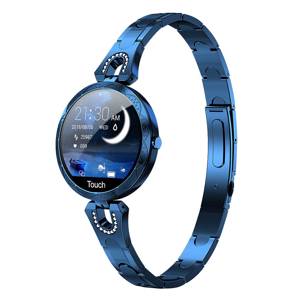 Findtime Luxury Smart Watches for Women with Diamond Blood Pressure Heart Rate Monitor
