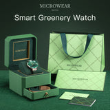 Findtime Luxury Smart Watches for Women with Real-time Heart Rate Monitoring IP68 Waterproof