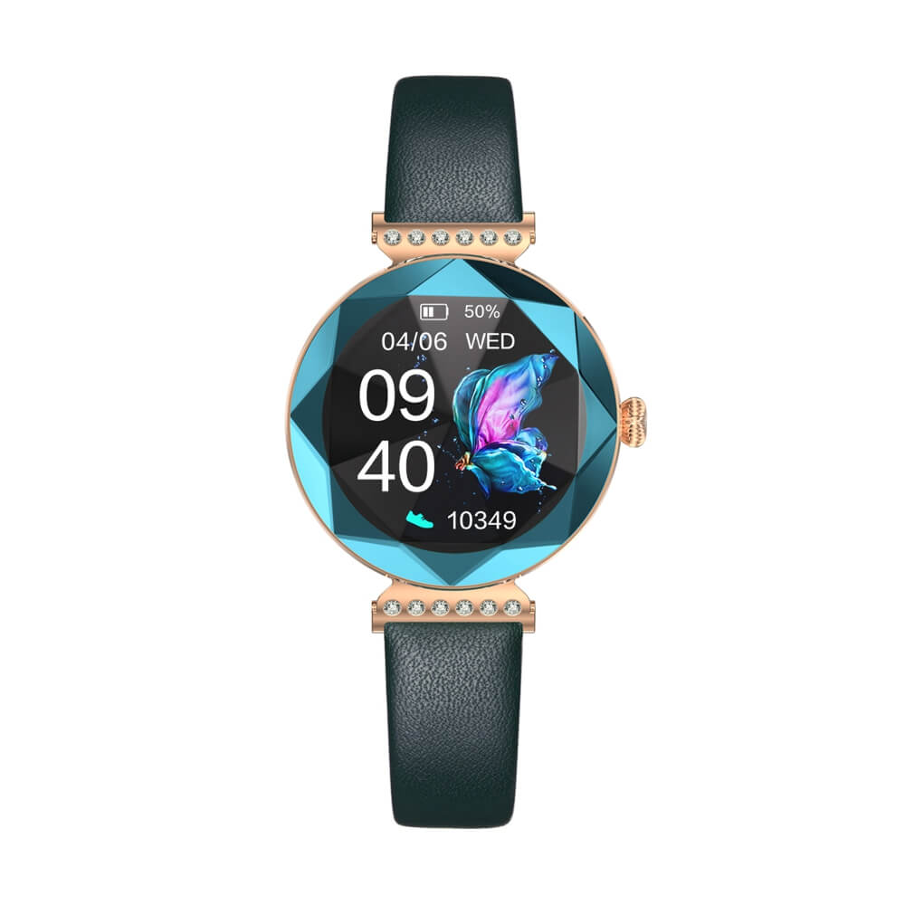 Findtime Luxury Smart Watches for Women with Real-time Heart Rate Monitoring IP68 Waterproof