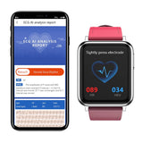 Findtime Smart Watch for Men Women ECG Heart Rate Blood Pressure Monitoring Step Counter