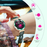 Findtime Luxury Smart Watches for Women with Real-time Heart Rate Monitoring IP68 Waterproof