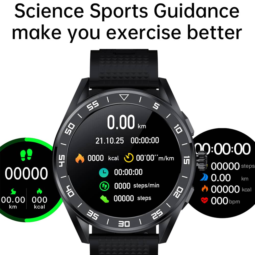 Findtime Smart Watch with Blood Pressure and Blooed Oxygen Heart Rate Body Temperature Monitoring Bluetooth Calling