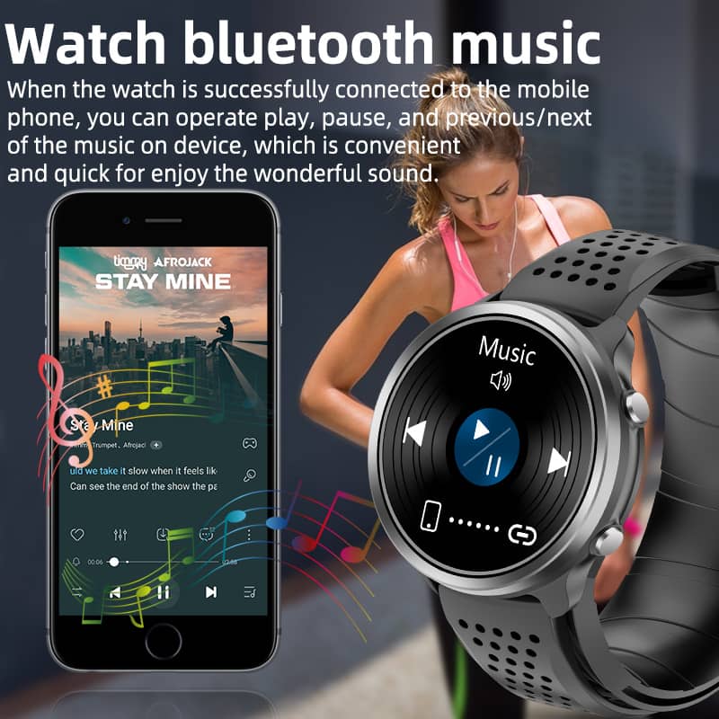 Findtime Smart Watch Air Pump Blood Pressure Body Tempertature Heart Rate Monitoring