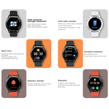 Findtime Smart Watch Blood Pressure Monitor Heart Rate Blood Oxygen Body Temperature