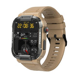 Findtime Military Smart Watch with Blood Pressure Monitor Heart Rate Blood Oxygen Body Temperature Bluetooth Calling