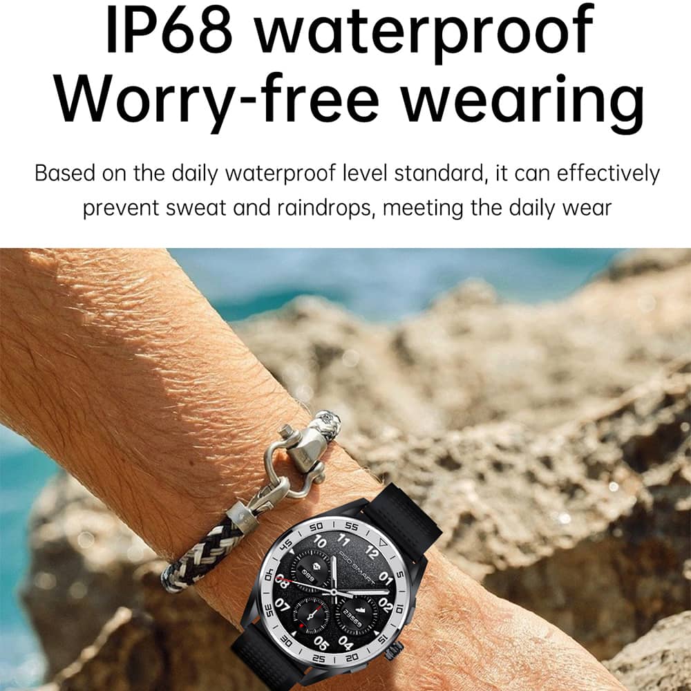 Findtime Smart Watch with Blood Pressure and Blooed Oxygen Heart Rate Body Temperature Monitoring Bluetooth Calling