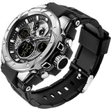 Findtime Skull Digital Watch for Men Unique Military Watches LED Backlight Waterproof Sport Outdoor