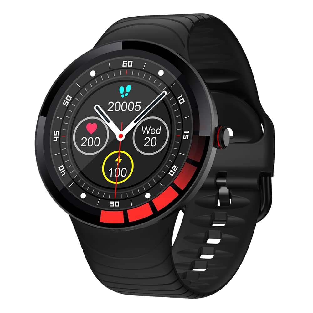 Blood Pressure Heart Rate Monitor Smart Watch IP68 Waterproof Message Reminder Stopwatch Pedometer - Findtime