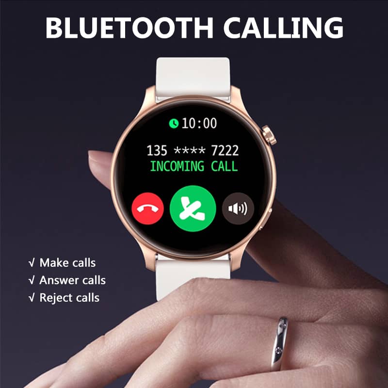 Findtime Smart Watch for Blood Pressure Monitor Heart Rate Blood Oxygen with Bluetooth Calling