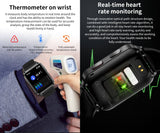 Findtime Smart Watch with Air Pump&Air Bag True Blood Pressure Monitor Body Temperature Heart Rate