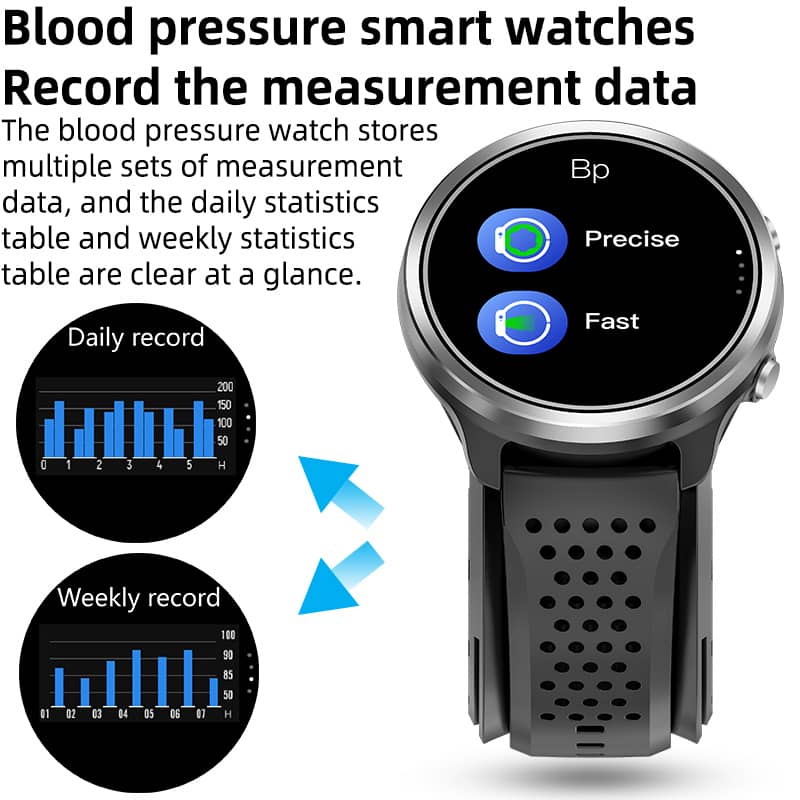 Findtime Smart Watch Air Pump Blood Pressure Body Tempertature Heart Rate Monitoring