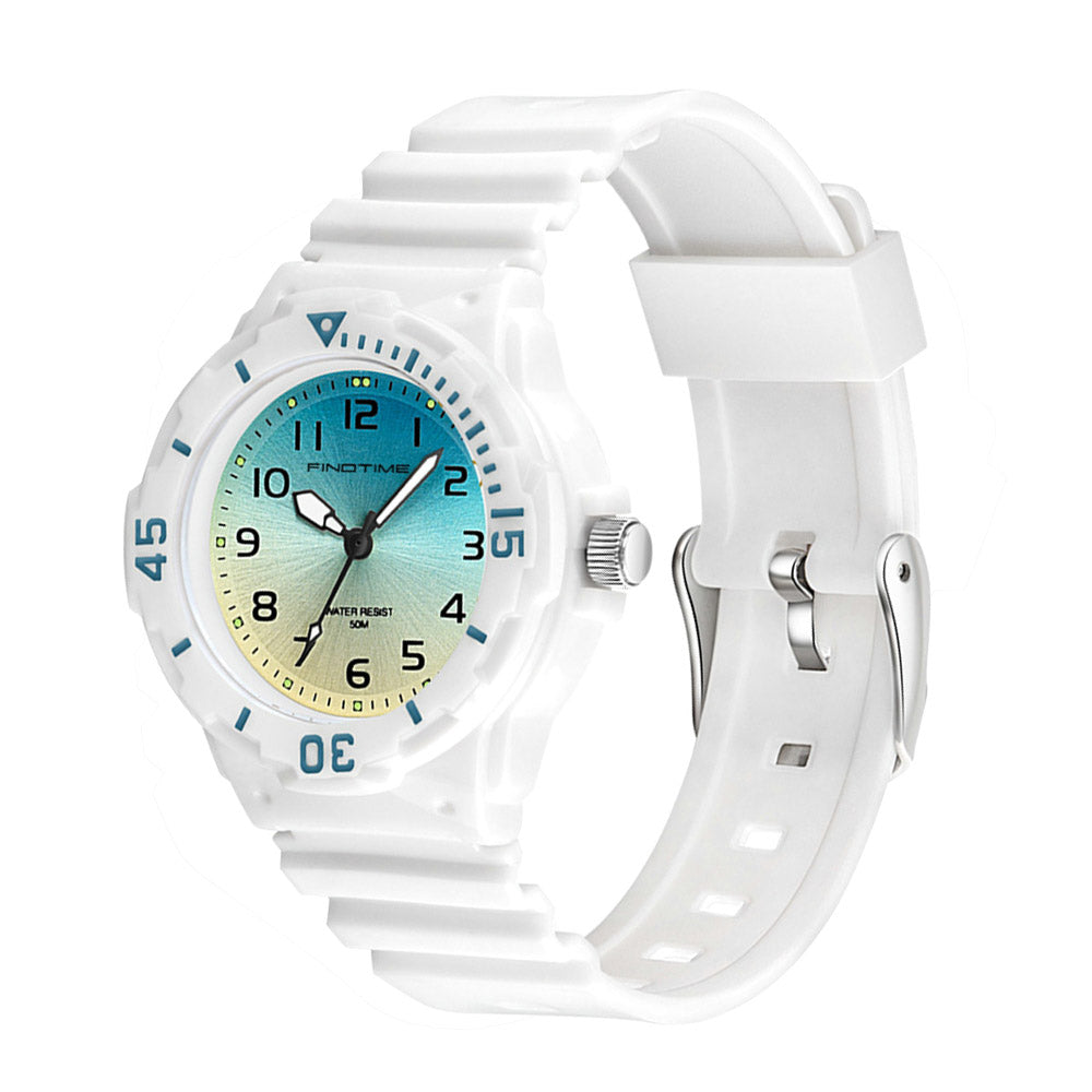 Women's Sport Watch Waterproof Colorful Analog Fashion Casual Quartz Watch for Nurse Findtime