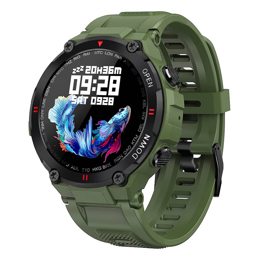 Findtime Smart Watch Military Watch with Bluetooth Call Blood Pressure and Heart Rate Monitoring