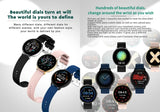 Findtime Smart Watch Blood Pressure SpO2 Heart Rate Monitoring Bluetooth Calling