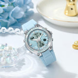 Findtime Womens Military Tactical Digital Watch Sport Waterproof Analog Watches LED Backlight Alarm Stopwatch