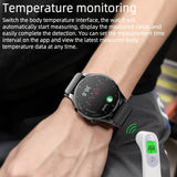 Findtime Accurate Blood Pressure Monitor Smart Watch with Air Pump Body Temperature Heart Rate SpO2